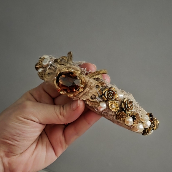 Dolce & Gabbana Accessories - Dolce And Gabbana Embellished Headband